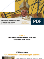 Minicurso Bento XVI