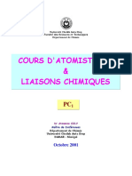 Atomistique (Fascicule Cours)