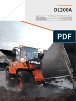 Doosan Wheel Loader DL200A и др. Брошюра на английском языке