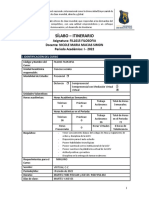 Silabo Itinerario Filosofia C C I PER 2022