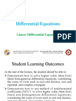 05 Differential Equations - Linear Differential Equations