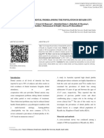 Original Research: The Prevalence of Dental Phobia Among The Population in Riyadh City