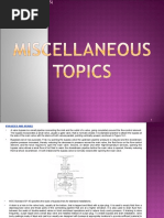 Miscellaneous Topics