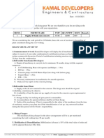 SR - NO. Particulars Unit Quantity Rate Remark Supply of Ready-Mix Concrete