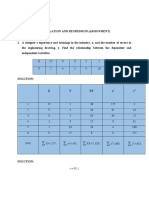 Obispo - Correlation and Regression Assignment