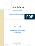 SS Chapter 01 Introduction To A Machine Architecture