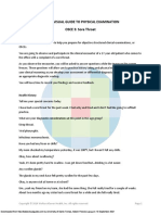 Bates' Visual Guide To Physical Examination OSCE 3: Sore Throat