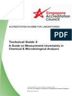 Technical Guide-2 (2019) - A Guide On Measurement Uncertainty in Chemical & Microbiological Analysis