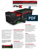 Ease of Use: Product Sheet Thermoflexx 80