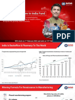 Kotak Manufacture in India Fund