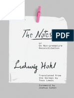 Hohl, Ludwig - The Notes or On Non-Premature Reconciliation