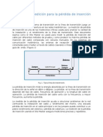 Metodos de Medicion para La Perdida de Inserción