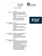 Investigación de Mercados - Guia de Examen - Tercera