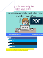 Los Riesgos de Internet y Las Redes Sociales para Niños