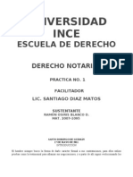 Guia Practica No. 1 Derecho Notarial