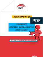 ACTIVIDAD #08. - Magnetismo - Ley de Faraday