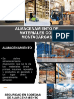 Almacenamiento de Materiales Con Montacargas