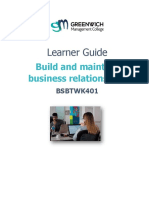 BSBTWK401 - Learner Guide (Student)