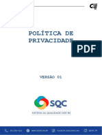 Politica de Privacidade