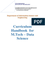 Mtech-Syllabus-Data Science - Sem1