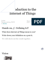 Introduction To The Internet of Things: By-Sa