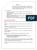 Module - 1 DBMS Notes