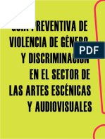 Guia Preventiva Violencia de Género AAEE y Audiovisuales