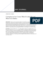 09-00-00 Pahis, S: Corruption in Our Courts: What It Looks Like and Where It Is Hidden, The Yale Law Journal, 118:1900 (2009)