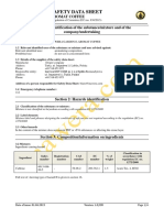 Material Safety Data Sheet: Wera Garden E-Aromat Coffee