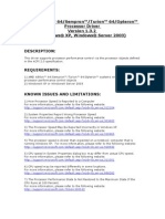 AMD Athlon™ 64/Sempron™/Turion™ 64/opteron™ Processor Driver (Windows® XP, Windows® Server 2003)