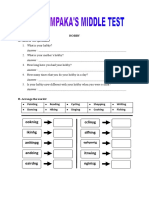 MIDDLE TEST 5th Grade