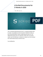 Scribd Documents For Free - Still Works in 2021 - Filelem