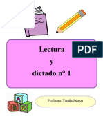 Cuadernillo Lectura y Dictado 1 Básico