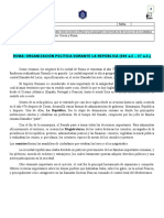 Fecha 7° A, 7° B. "Civilizaciones Clásicas: Grecia y Roma.: Nombre Curso Objetivo (S) Unidad 2