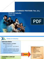 PT Excelcomindo Pratama Tbk. (XL) : Views On Industry