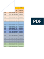 Jadwal Seminar Proposal Sistem Informasi 2020/2021: No Kelompok Hari/Tanggal Pukul