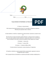 Habilidade em Matemática 1