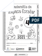 Cuaderno - Repaso - Escolar Todas Las Areas - 4ºgrado