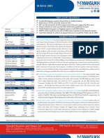 MARKET OUTLOOK FOR 18 May - CAUTIOUSLY OPTIMISTIC