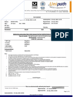 Dipen Patel - RTPCR Report