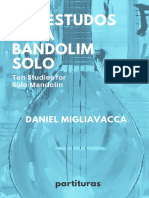 DEZ ESTUDOS PARA BANDOLIM SOLO - Daniel Migliavacca - PARTITURAS