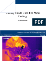 Cutting Fluids Used For Metal Cutting: by Brian Boswell