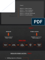 Group 4 Demand Forecasting and Market Research