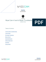 Wyze Cam v1 and v2 Basic Troubleshooting Guide