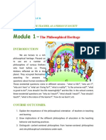 ANSCHAPTER 1 - Module 1 - The Philosophical Heritage