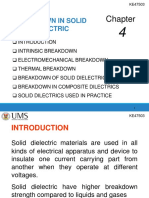 KE47503 High Voltage Chapter 4 - Breakdown in Solid Dielectric