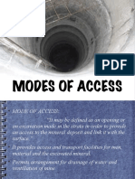 Modes of Access