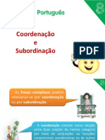 Coordenação e Subordinação