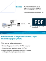 Fundamentals of HPLC