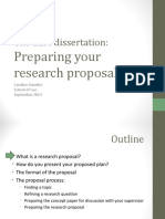 The LLM Dissertation:: Preparing Your Research Proposal